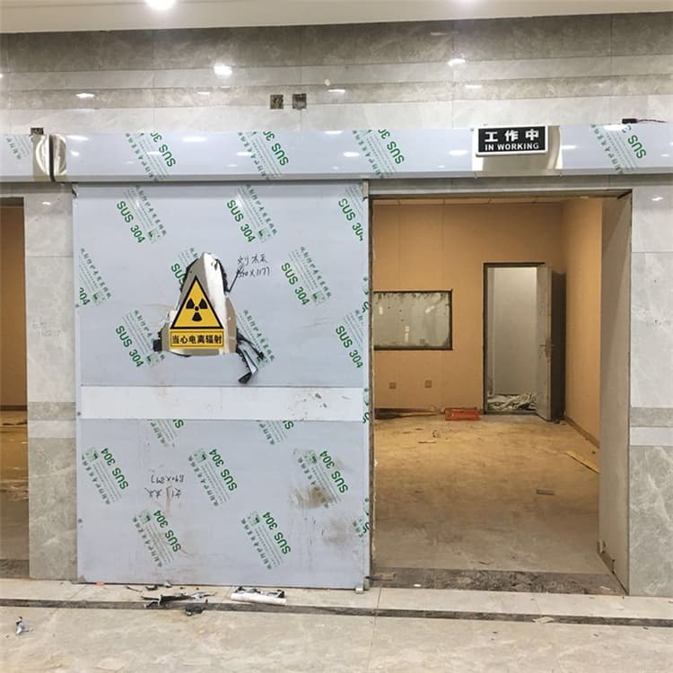 荆州双扇电动防护铅门